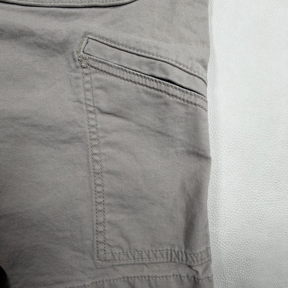 Carhartt Mens BS2514-M Rugged Flex Relaxed Fit Canvas Work Shorts Tan Khaki 36 - Picture 11 of 11
